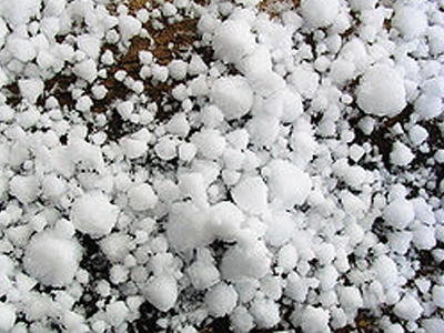 Καταστροφικό χαλάζι στην Κρήτη